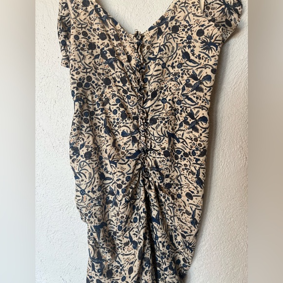 Isabel Marant Etoile Topaz Ruffled Printed Linen Mini Dress - Picture 13 of 16